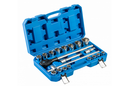 Zestaw narzędziowy 3/4″, 21 elementów, Hogert