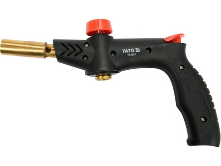 Palnik gazowy do lutowania 360, piezo, 7/16 YATO