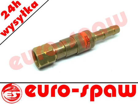 Szybkozłączka przyreduktorowa do acetylenu/propanu, STB SZR–F