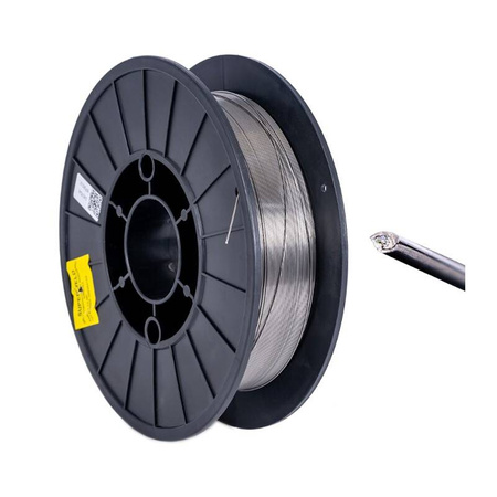 Drut nierdzewny samoosłonowy 0,9mm 3kg 308LT0-3 Superweld (spawanie bez gazu)