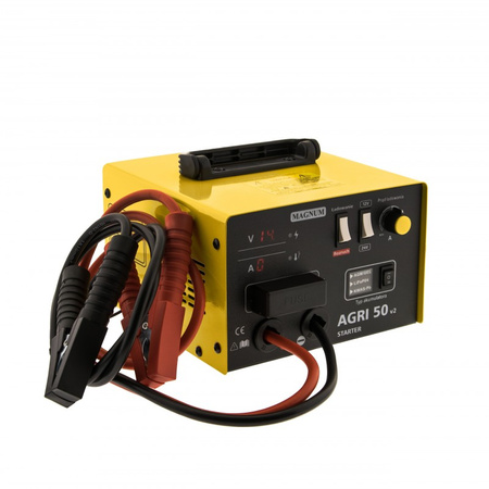 Prostownik z rozruchem inwerterowy Magnum AGRI 50 V2 STARTER (12/24V, ROZRUCH 120A)