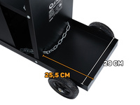 Wózek spawalniczy z 4 szufladami i miejscem na butlę