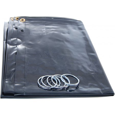 Zasłona spawalnicza 180x180cm szara MAGNUM SP-C66PF-S