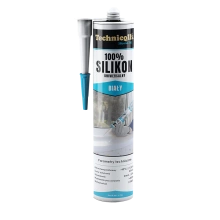 Silikon uniwersalny biały w kartuszu 300ml - TECHNICQLL