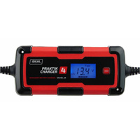 Prostownik Praktik Charger 4 LCD 6/12V