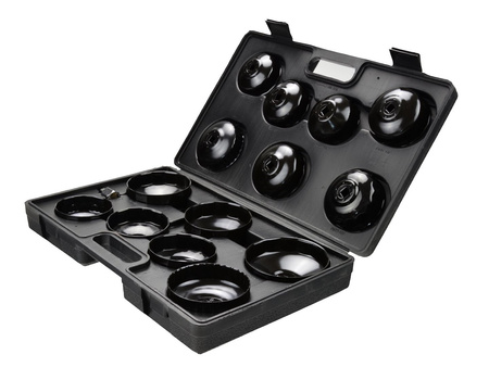 Klucze nasadowe do filtrów oleju 15el. GEKO