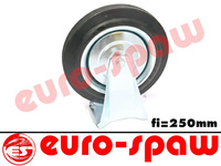 Koło stałe 250mm (płytka 135x113) metal-guma