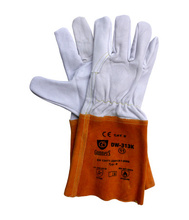 Rękawice spawalnicze Tig Gunners DW-313K (kozia skóra+dwoina), R.9