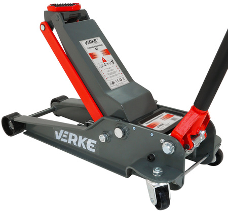 Podnośnik hydrauliczny niskoprofilowy 4T 95-550mm VERKE