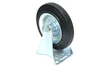 Koło stałe 200mm (płytka 135x113) metal-guma