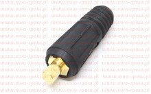 Wtyk kablowy Męski ŁW/ŁP-50 do przewodów spawarki