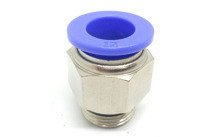 Złączka wtykowa prosta fi 12mm z gwintem 3/8'Z