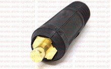 Wtyk spawalniczy ŁW/ŁP-95 do przewodów spawarki