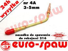 Nasadka do spawania nr 4A (3-5mm) PS-216A acetylen-tlen PERUN