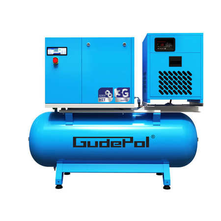 Kompresor śrubowy Gudepol 270L G3HT10/10/270VT