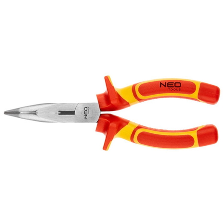 Szczypce uniwersalne wygięte 180mm 1000V, NeoTools