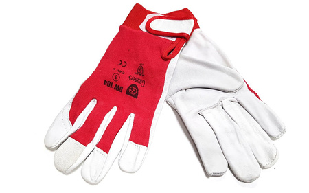 Rękawice spawalnicze Tig Gunners DW-104 (kozia skóra+materiał)