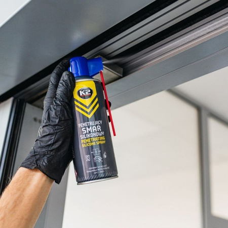 Smar silikonowy w sprayu 400ml K2