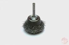 Szczotka doczołowa z trzpieniem fi50 kwasoodporna