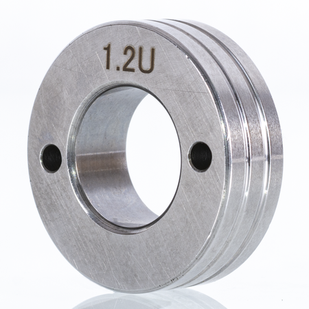 Rolka podajnika 37/19/12 TYP "U" 1,0 mm-1,2 mm do aluminium 