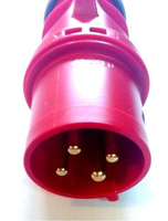 Wtyczka siłowa 32A 4 bolce, IP44