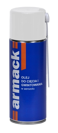 Olej do cięcia i gwintowania w aerozolu 400ml ARMACK
