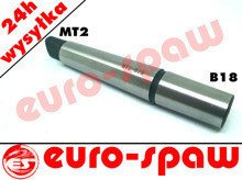Redukcja stożka morse'a MT2 na trzpień B18