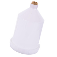 Zbiornik pistoletu lakierniczego 600ml (F600/H827) PLASTIK gw. wew.