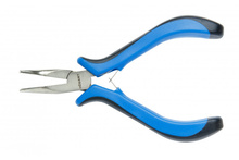 Szczypce precyzyjne wygięte 130mm Hogert