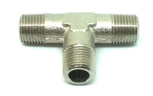 Rozdzielacz x3, trójnik typ 'T' 1/8"Z