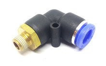 Kolanko obrotowe fi 8mm z gwintem 1/8"Z