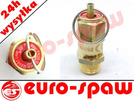 Zawór Bezpieczeństwa Kompresora 1/4' 8,5 bar ITALY