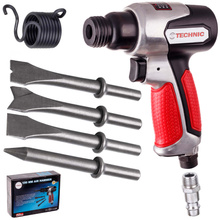 Młotek pneumatyczny udarowy + 4 dłuta NST-2070F