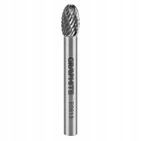 Frez do metalu HM, typ E, 8x13mm, trzpień 6x45mm